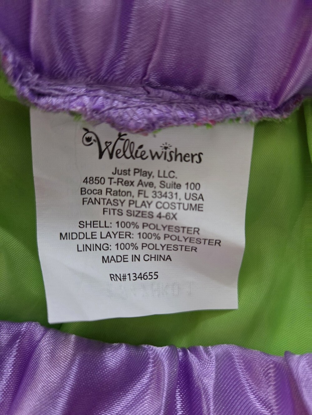 American Girl Wellie Wishers Willa Tutu Skirt, Size 4-6x With Matching Headband - Picture 7 of 9
